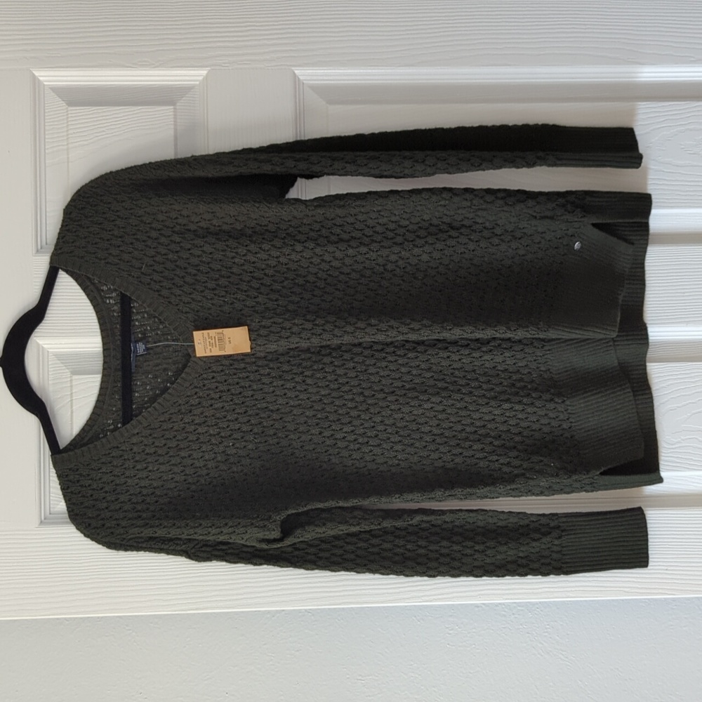 American Eagle Green Sweater